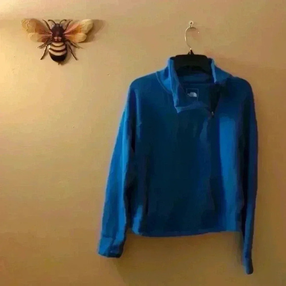 The North Face quarter zip sweatshirt, blue large - Picture 1 of 12